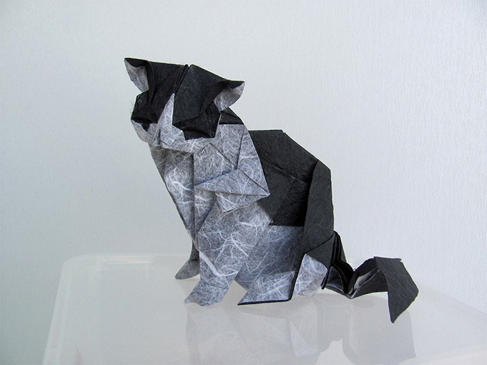 Origami Cats So Realistic You Can Hear them Purr! • IttyKitty.com